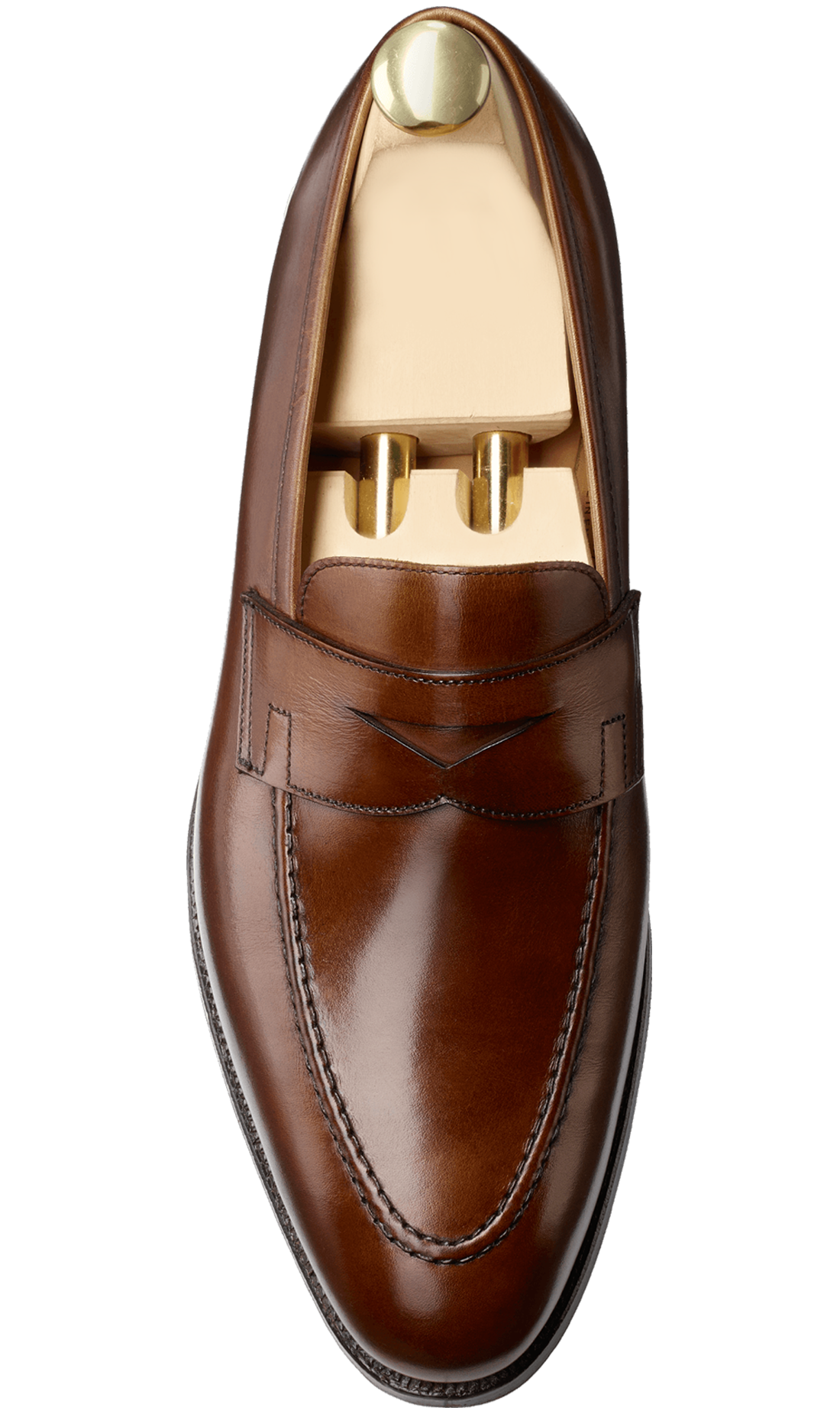 Shirley Dark Brown Burnished Calf