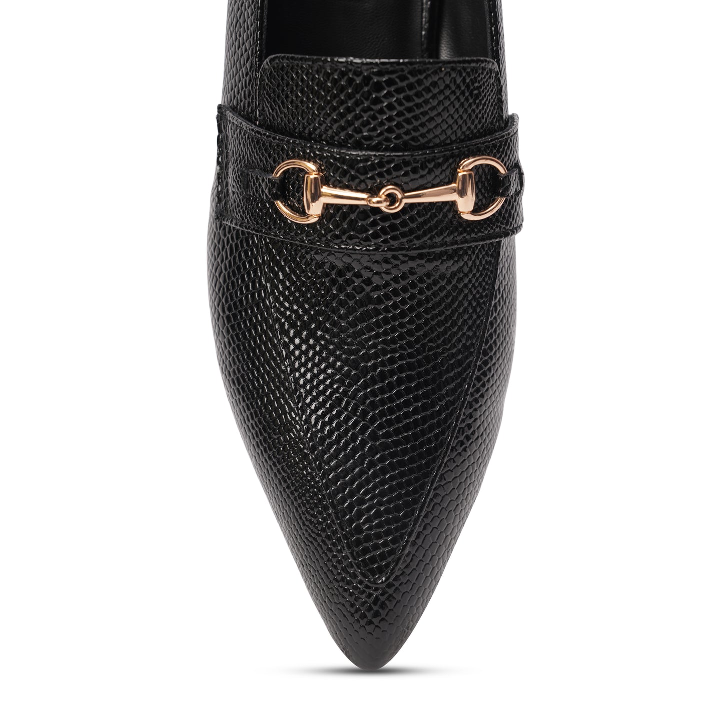The Mamba Midnight Black Loafers Pointed - Toe