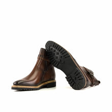 Load image into Gallery viewer, Tod Cognac Premium Leather Jodhpuri boot
