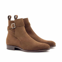 Load image into Gallery viewer, Jack’s Premium Coffee/ brown suede Leather Jodhpuri boot
