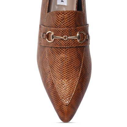 The Mamba Midnight Tan Double Tone - Loafers Pointed - Toe