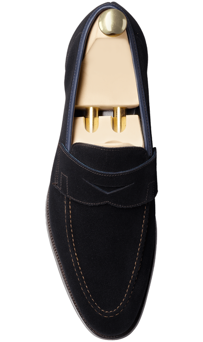 Taylor Navy Suede