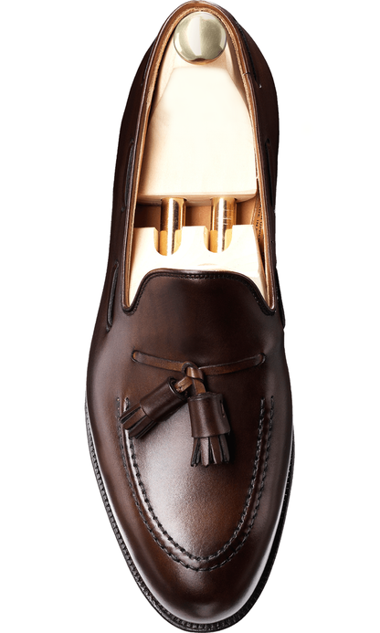 Caspar Dark Brown Burnished Calf