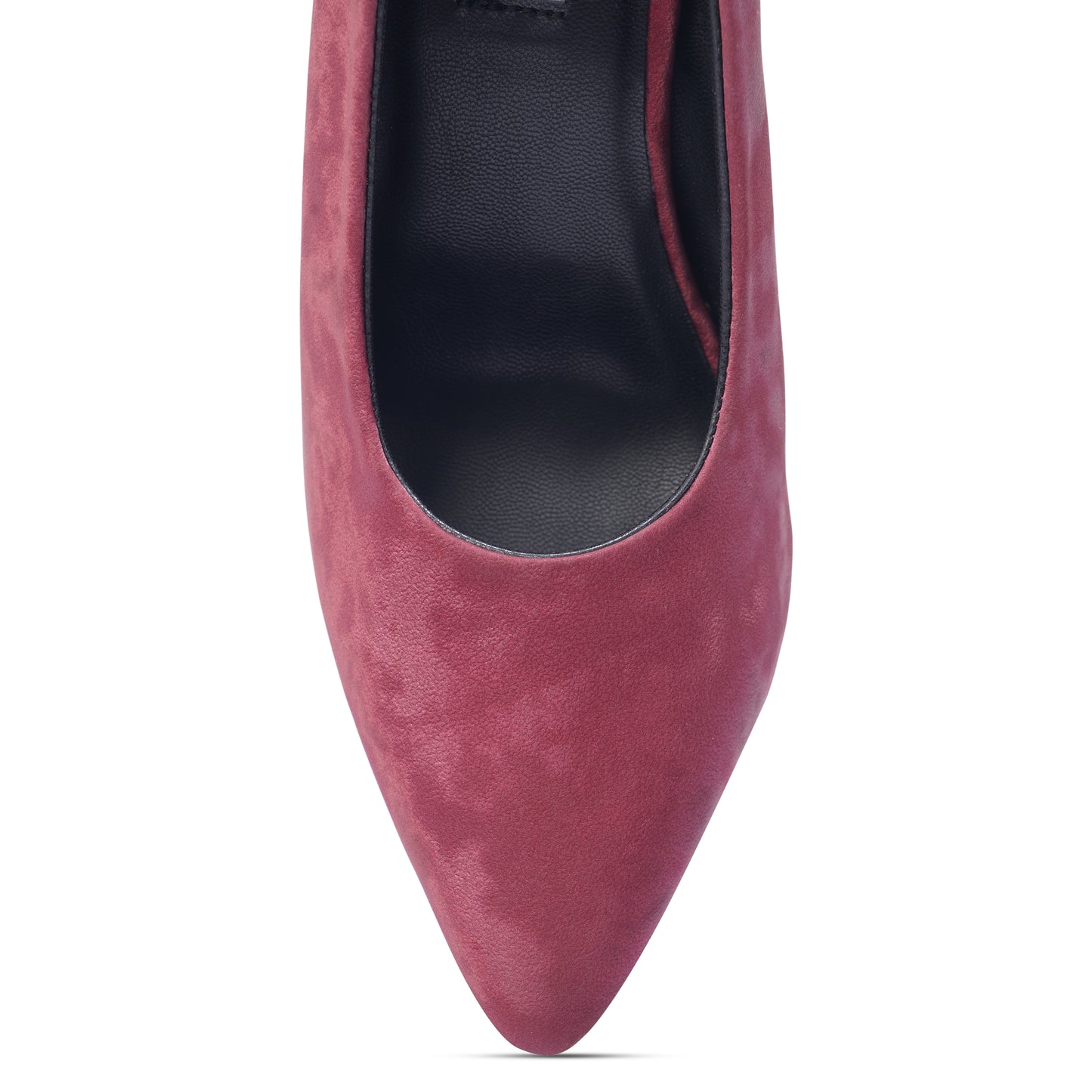 Velour Premium Velvet Stilettos Pumps Bold Maroon