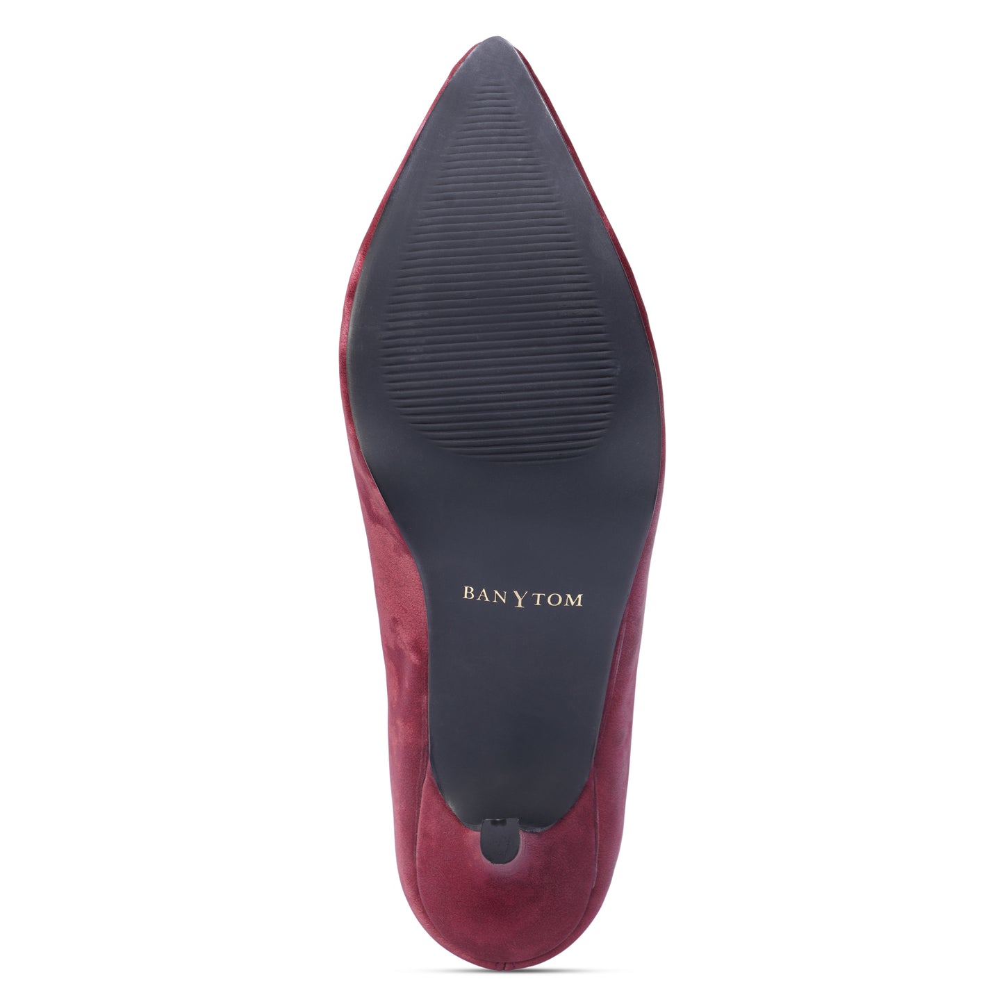 Velour Premium Velvet Stilettos Pumps Bold Maroon