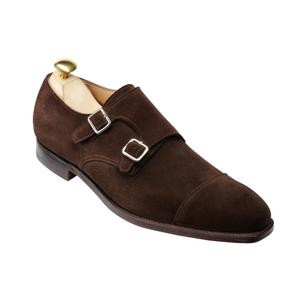 Lark Espresso Black Calf Suede
