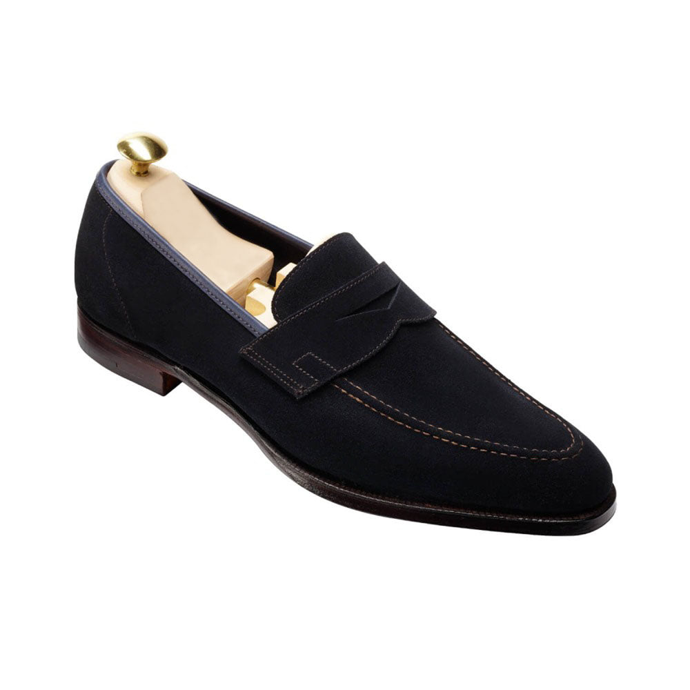 Taylor Navy Suede