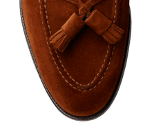 Load image into Gallery viewer, Caspar Polo Brown Calf Suede
